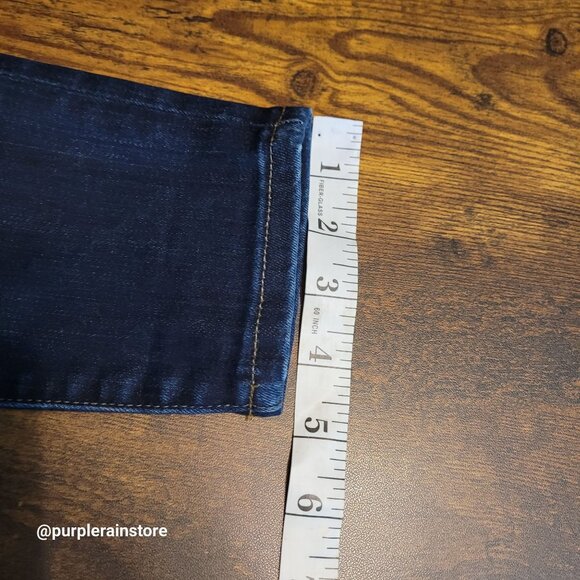 Madewell Jeans Size 28 Skinny 9" High Rise Tummy Control Larkspur Wash F8990 - Picture 11 of 12